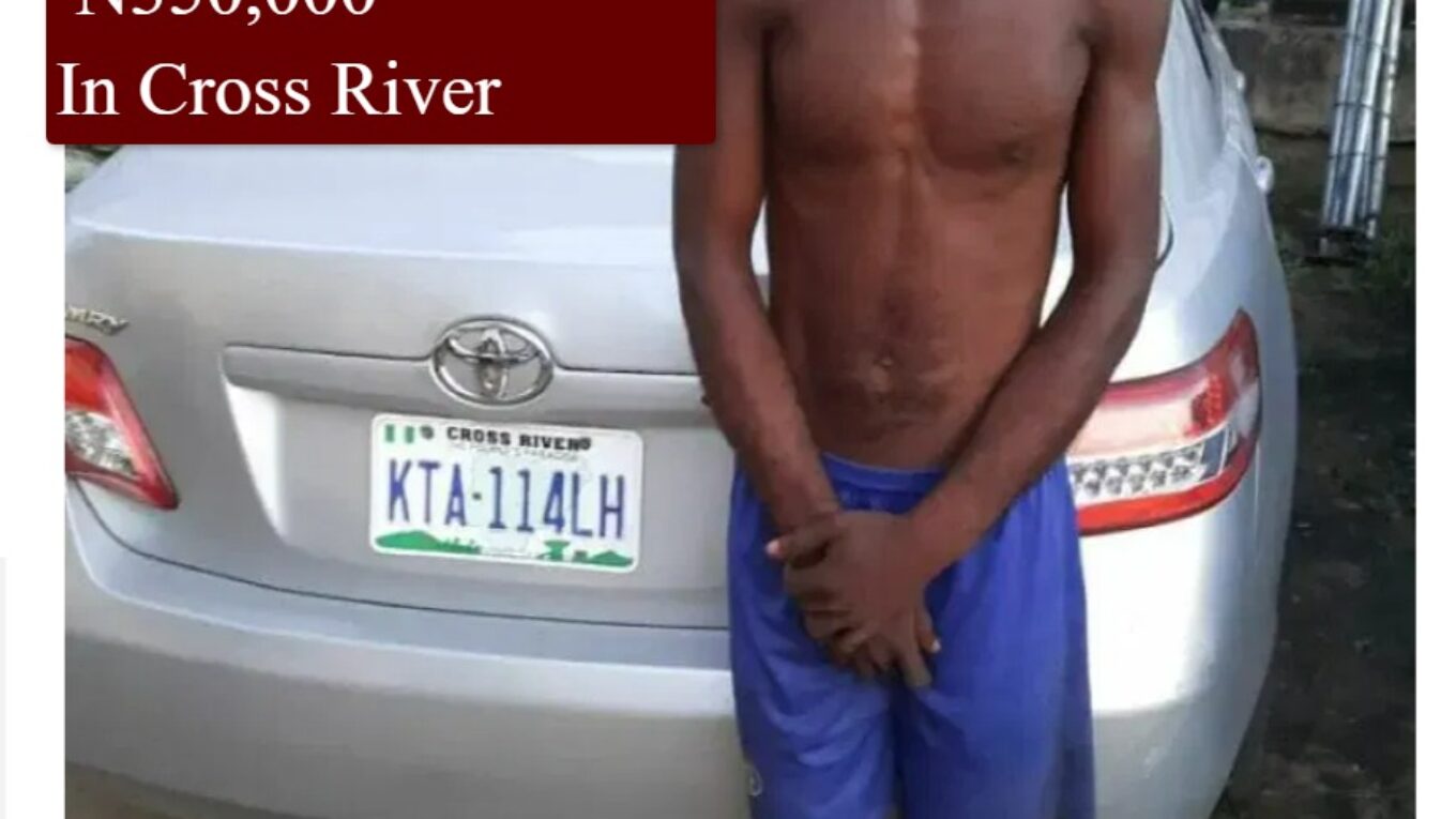 How A Gateman Was Arrested For Trying To Sell His Employer’s Toyota Car Of 3M For Meagre N350,000 In Cross River