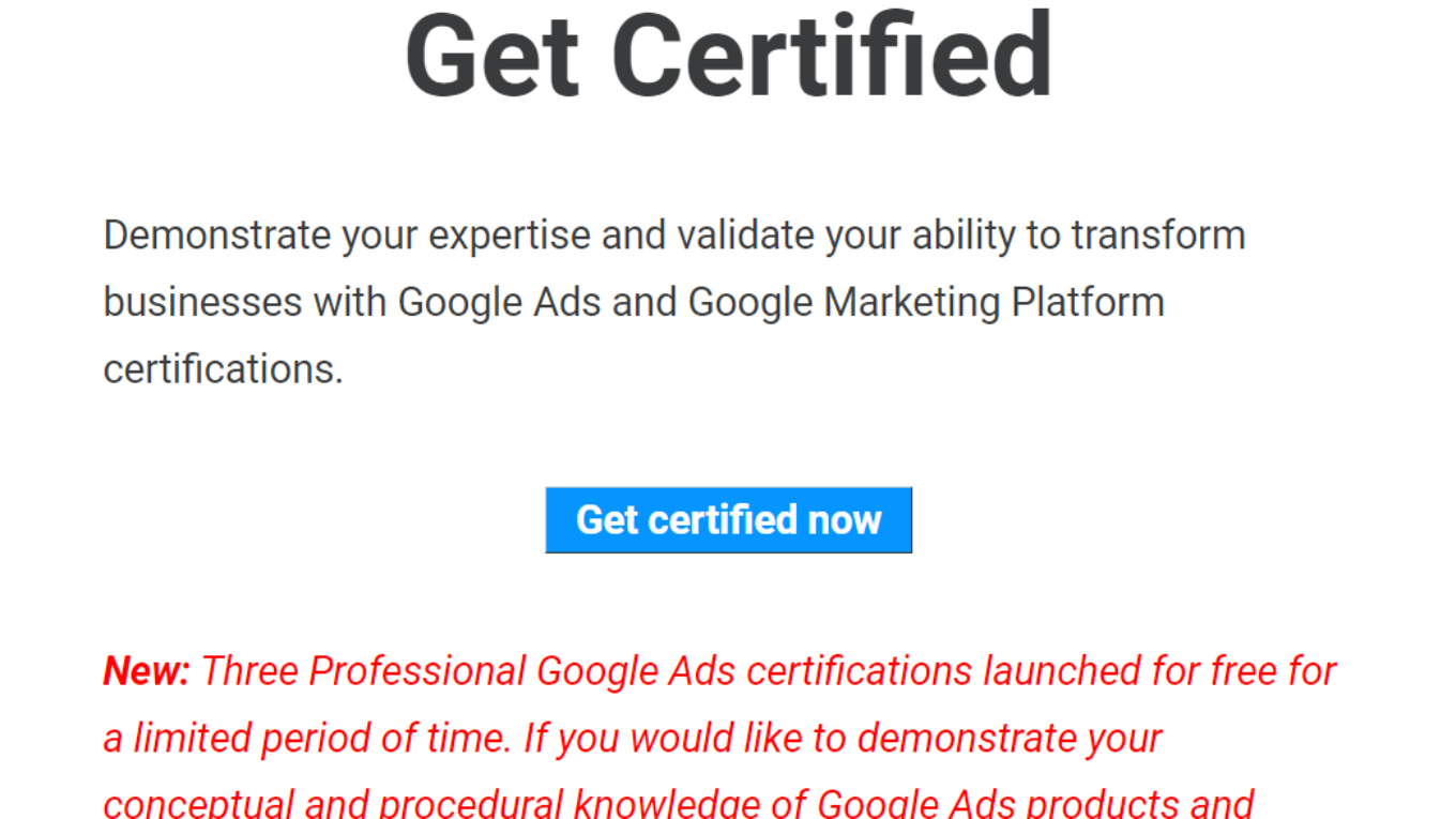 Google Launches New Free Online Courses and Certifications to Upskill for the Digital Economy