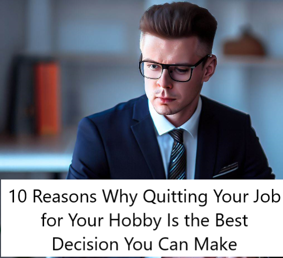 10 Reasons Why Quitting Your Job for Your Hobby Is the Best Decision You Can Make