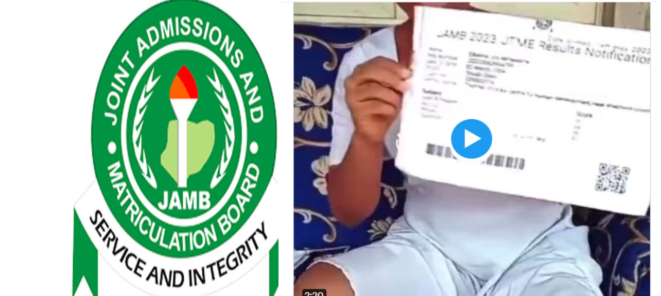UTME Score Update: JAMB Says They No Longer Use the notification slip displayed by Ejikeme Mmesoma Since 2021 - JAMB Slam 3 years Ban on Her.