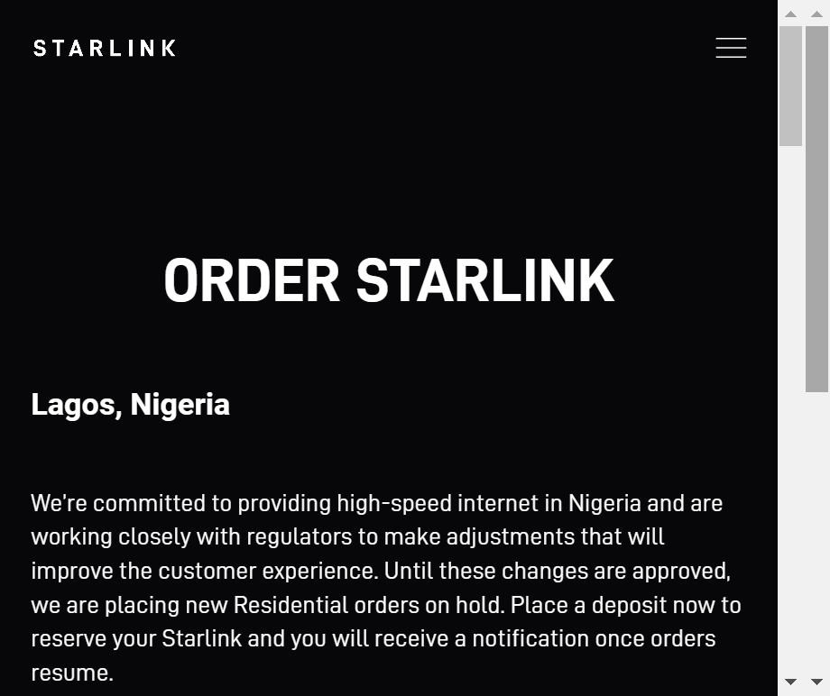 Starlink is Placing New Residential Orders on Hold