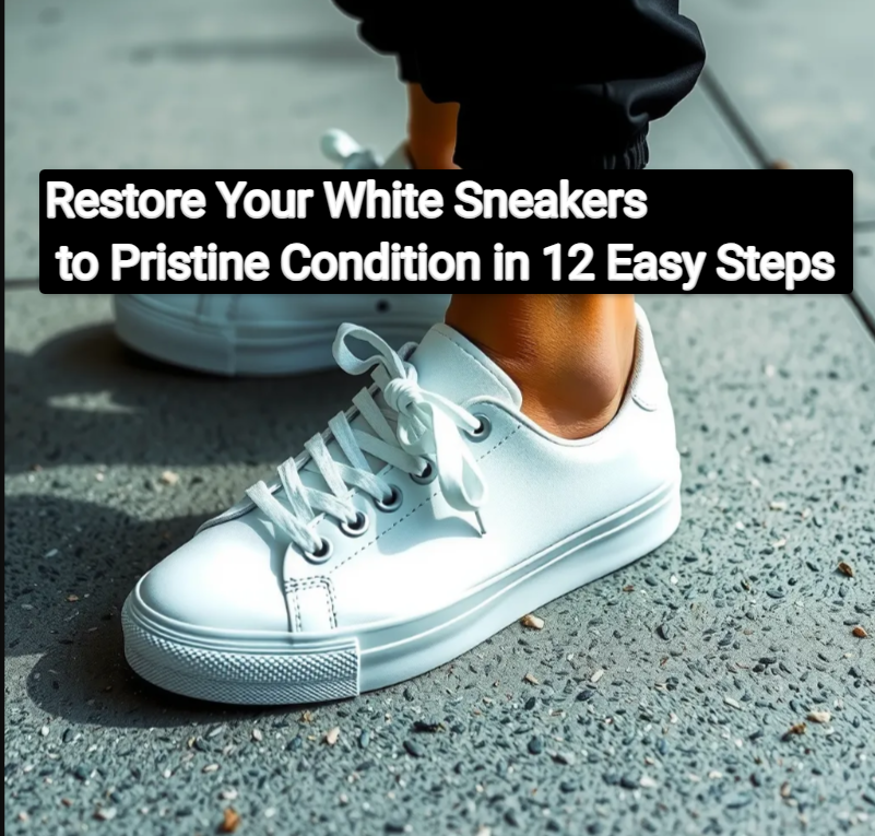 Restore Your White Sneakers to Pristine Condition in 12 Easy Steps